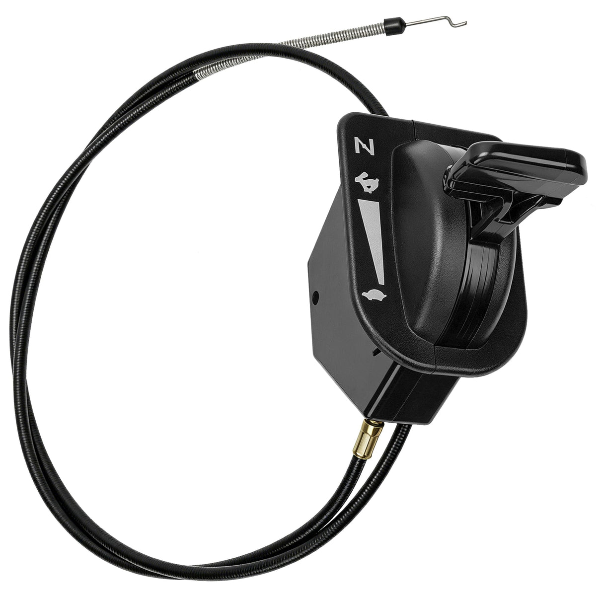 Piogarten throttle choke cable front packaging showing fitment and benefit