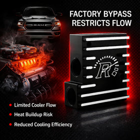 Piping Hot Art Works RevMax side view highlighting cooling fins for faster heat dissipation benefit