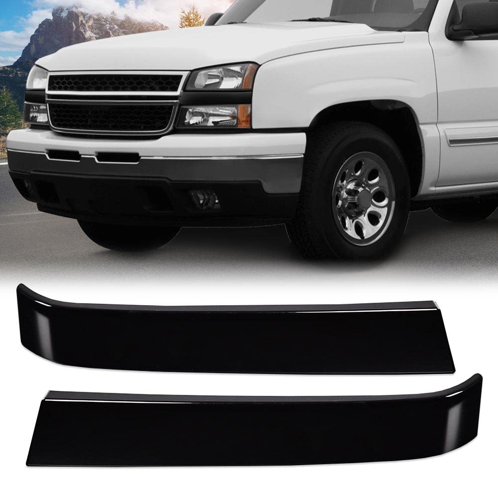 PIT66 grille trim installed on Chevy Silverado demonstrating accurate fitment