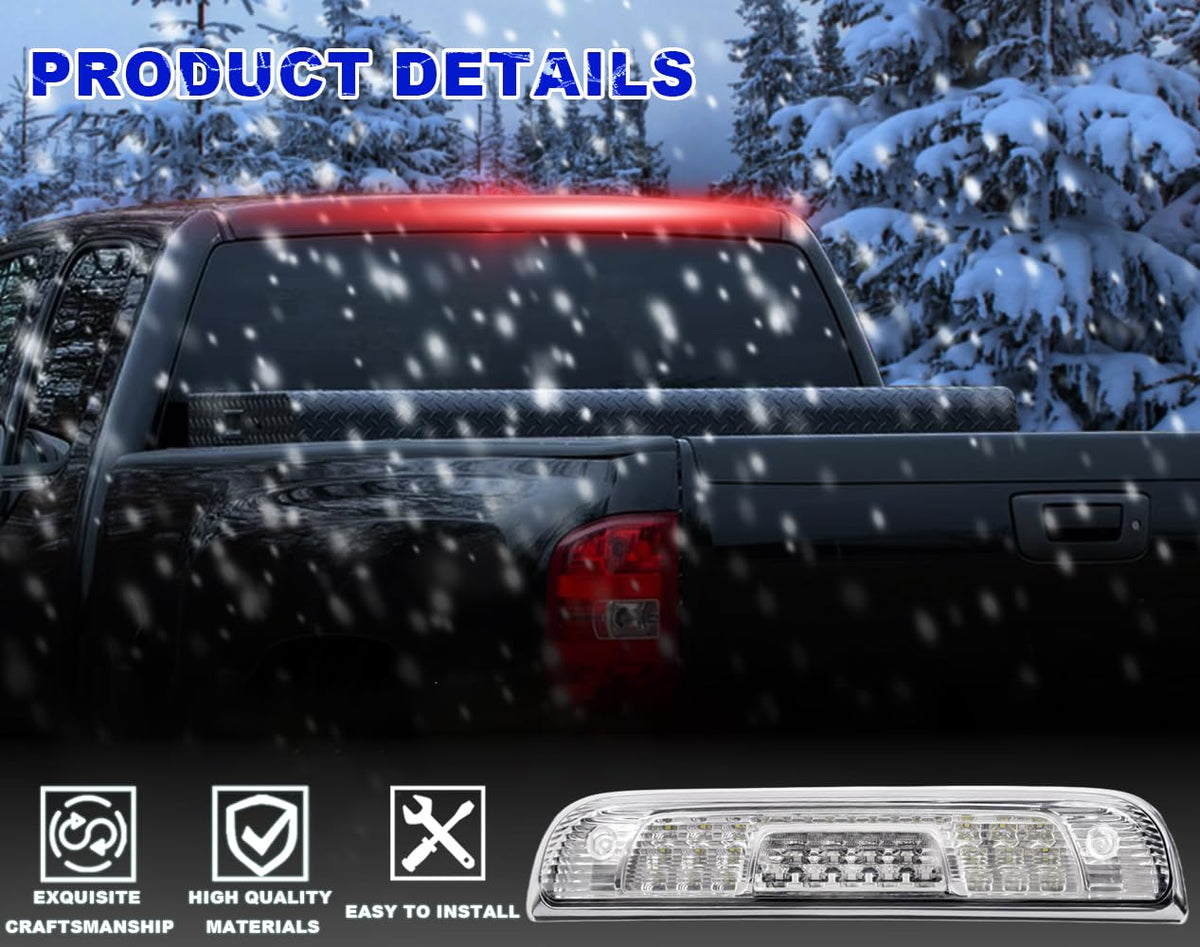 PIT66 LED array detail showing concentrated LEDs for faster brake signaling
