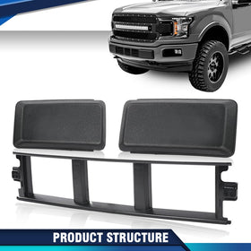 PIT66 lower grille close-up texture highlighting durable ABS and impact resistance