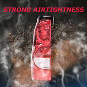 PIT66 boxed tail lights with warranty card highlighting customer assurance
