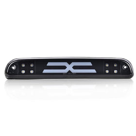 PIT66 front view of LED third brake light showing clean fit and modern look