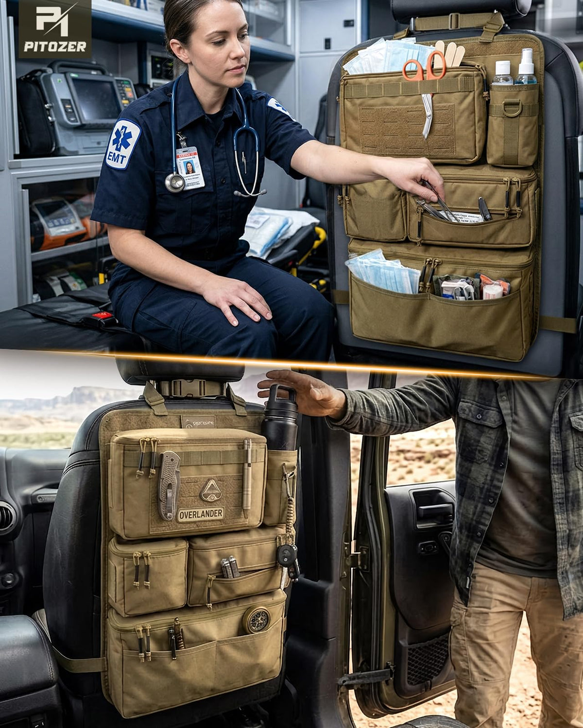 Pitozer detached and carried to workshop showing portable storage convenience