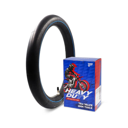 PIVOTRAX inner tube front view showing packaging and clear fit information benefit durability
