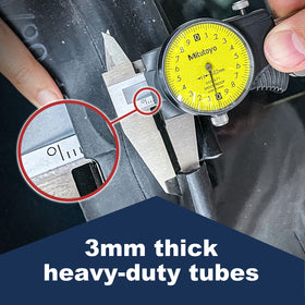PIVOTRAX inner tube installed on motorcycle wheel for reliable inflation