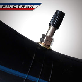 PIVOTRAX inner tube on an off-road bike in action showing dependable trail performance