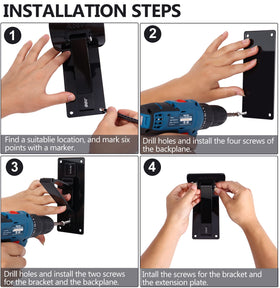Piwerod installation layout with tools showing quick DIY setup benefit