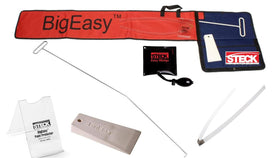 pizety Big Easy front view of carrying case showing organized kit, improves jobsite portability