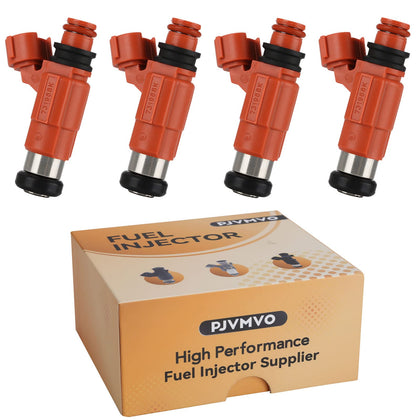 Pjvmvo front packaging showing four injectors and included gaskets, assures correct fit