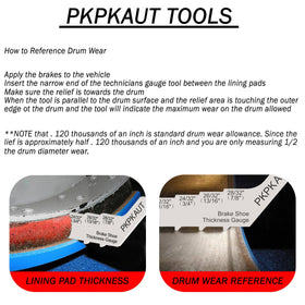 PKPKAUT gauge on a garage bench with tools showing professional-grade durability and use