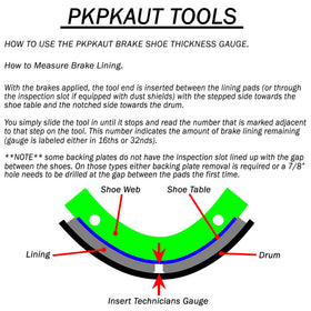PKPKAUT gauge next to a ruler for size comparison emphasizing pocket-ready convenience