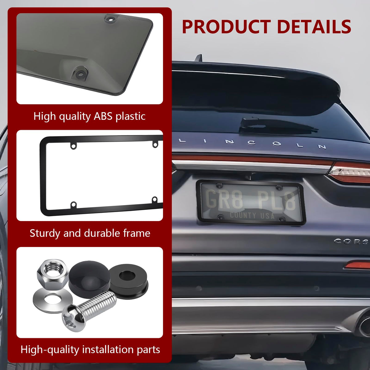 PLALEI cover surface close-up showing UV-resistant finish benefit