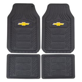 Plasticolor front mat front view showing full coverage and Chevy branding benefit protection