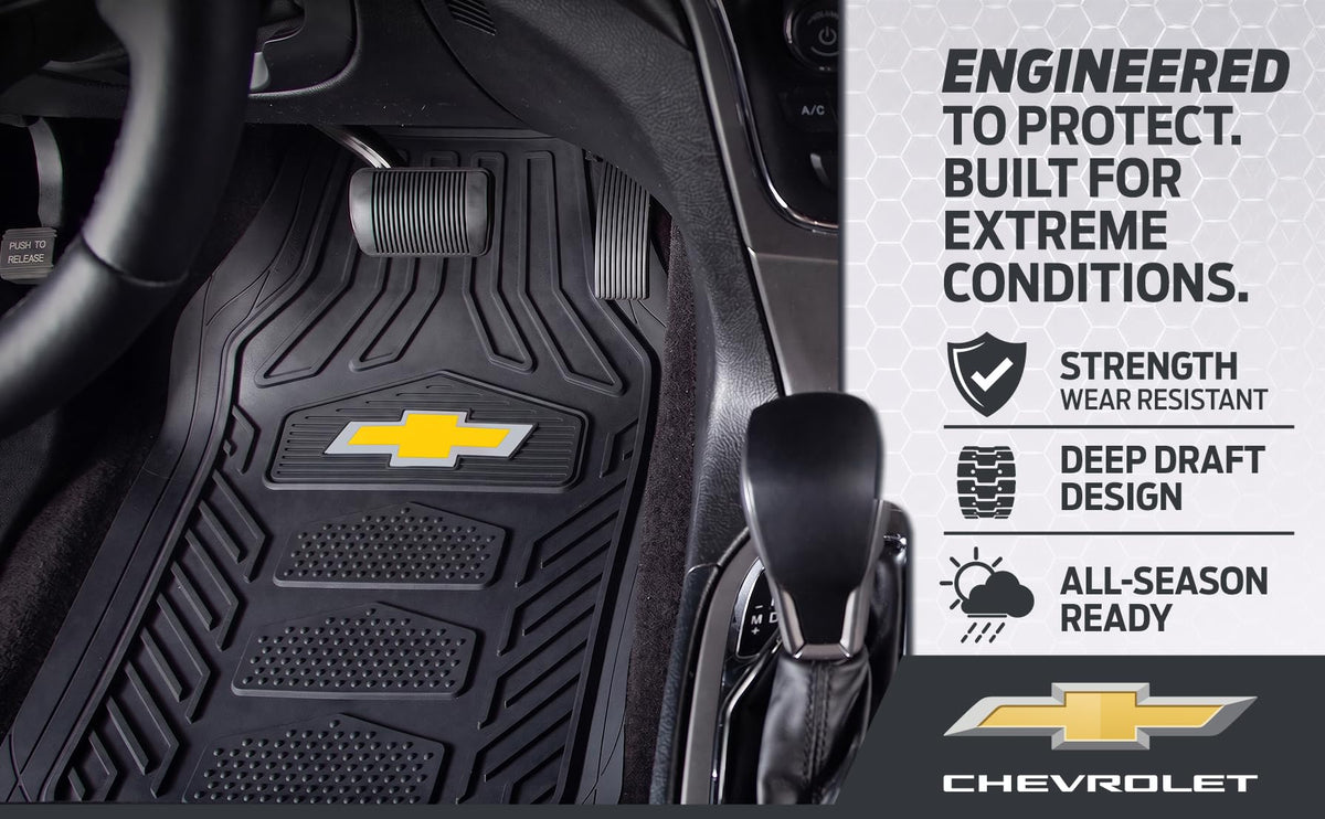 Plasticolor rear mats pair view showing matching set and easy installation benefit