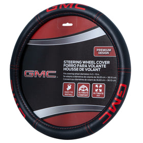 Plasticolor GMC cover installed on wheel, providing improved grip and comfort