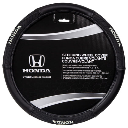 Plasticolor Honda front view showing full steering wheel cover and sporty design for refreshed cabin look