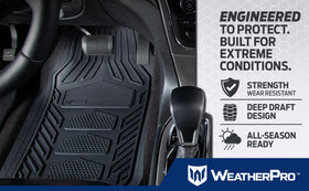 Plasticolor rear mats pair displayed to show fit and finish