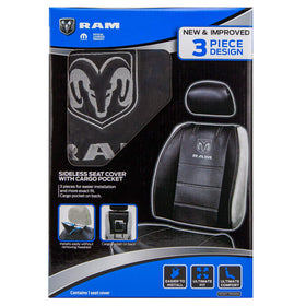 Plasticolor sideless cover side profile showing polyvinyl texture and easy-clean surface