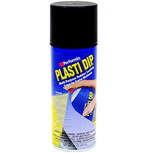 Plasti Dip Cangun attached to aerosol can for better control and reduced finger fatigue