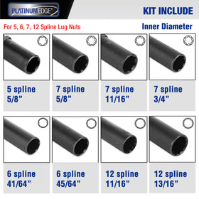 PLATINUMEDGE dual-drive head showing socket compatibility benefit