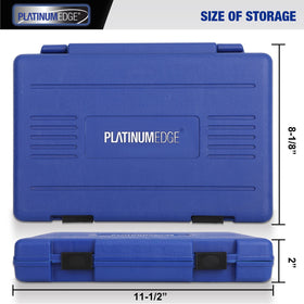 PLATINUMEDGE keys on garage bench in-use showing practical workflow
