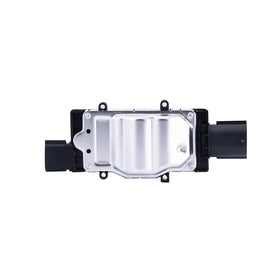 PLDDE control module front view showing mounting points and robust housing for reliability
