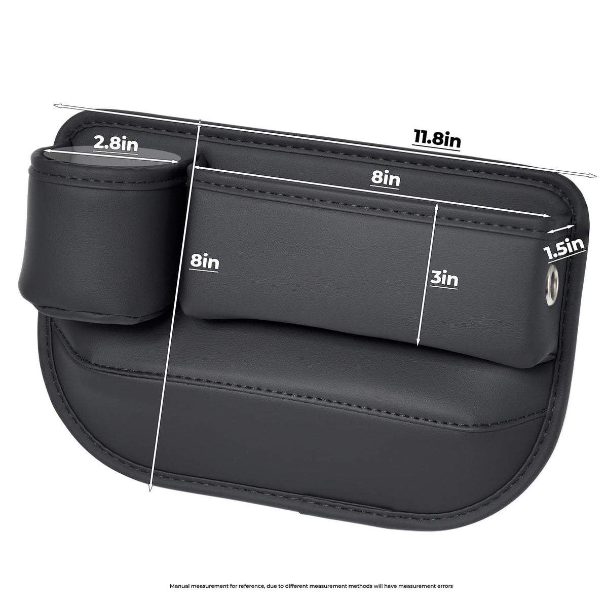 PLEW cable hole detail with charger routed neatly for tangle-free charging on the go