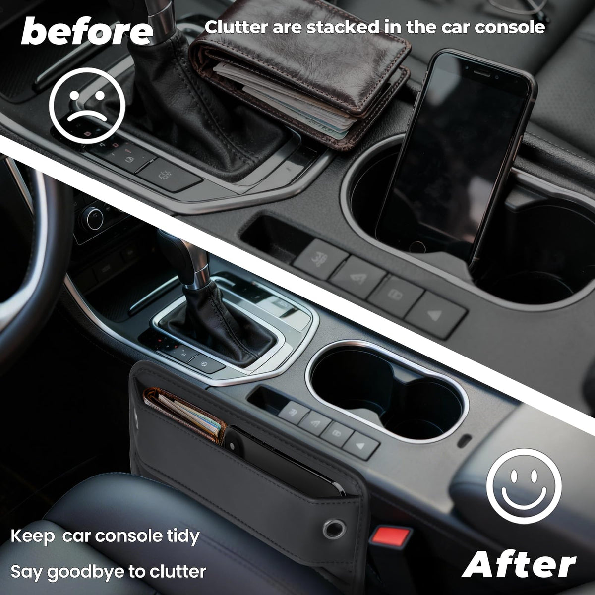 PLEW velvet-lined interior with keys showing quiet, protected storage