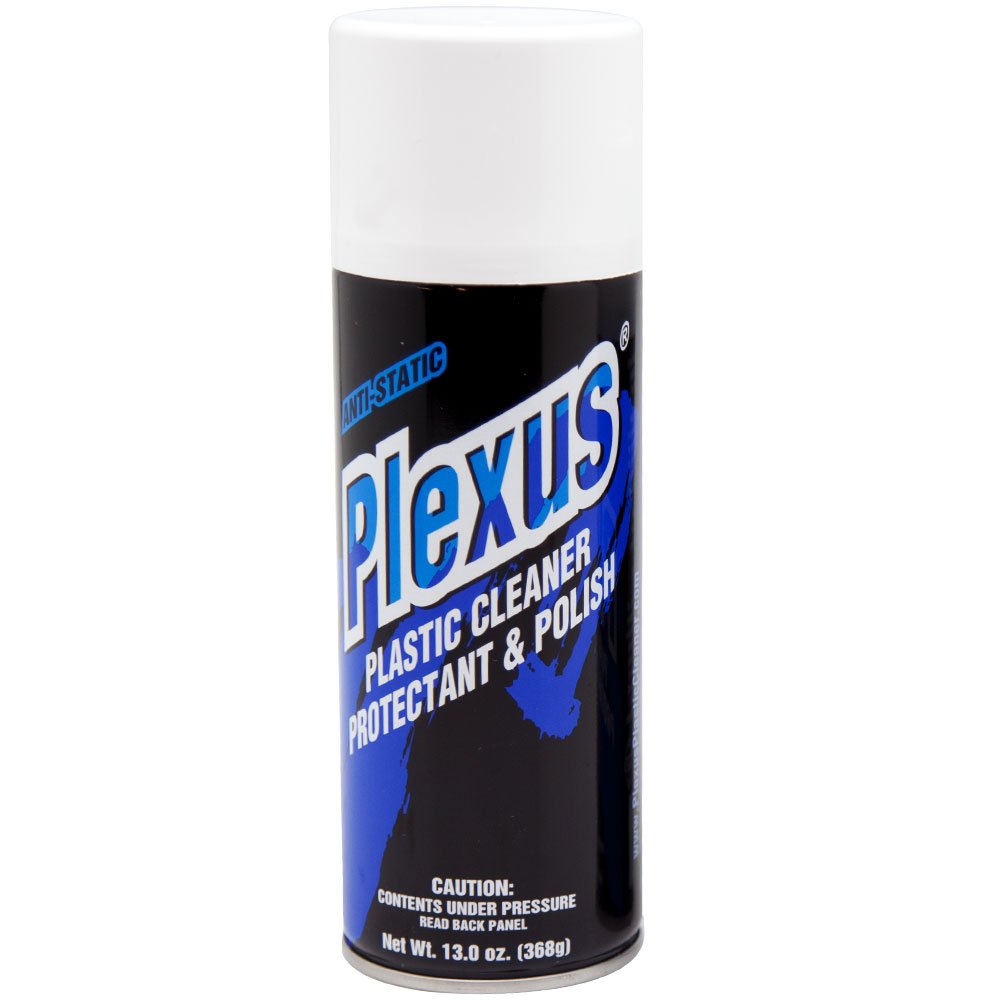 Plexus aerosol can front view showing label and easy spray application benefit