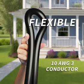PlugSaf bending in cold conditions demonstrating low-temperature flexibility and durability