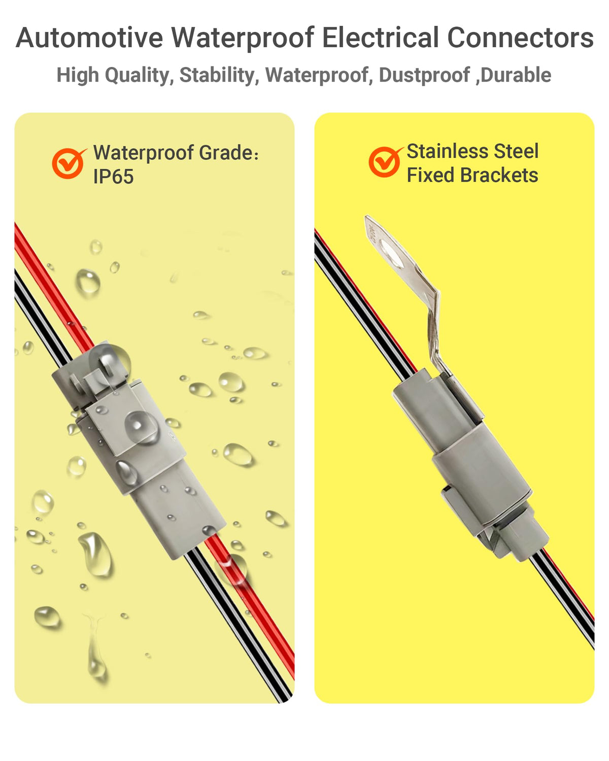 PLUXPAER waterproof seal detail protecting contacts from moisture and dust