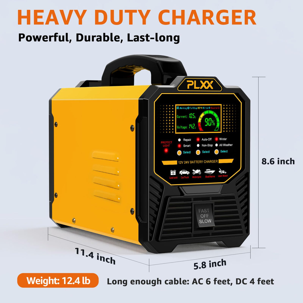 PLXX beside a toolbox to show scale and portability for garage use