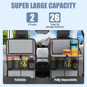 plzpik foldable tray open with snack plate illustrating convenience benefit