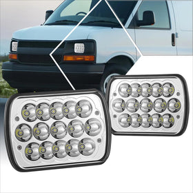 PM PERFORMOTOR front assembly chrome clear lens showing modern upgrade and improved visibility