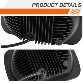 PM PERFORMOTOR side profile with electrical connector highlighting plug-and-play convenience