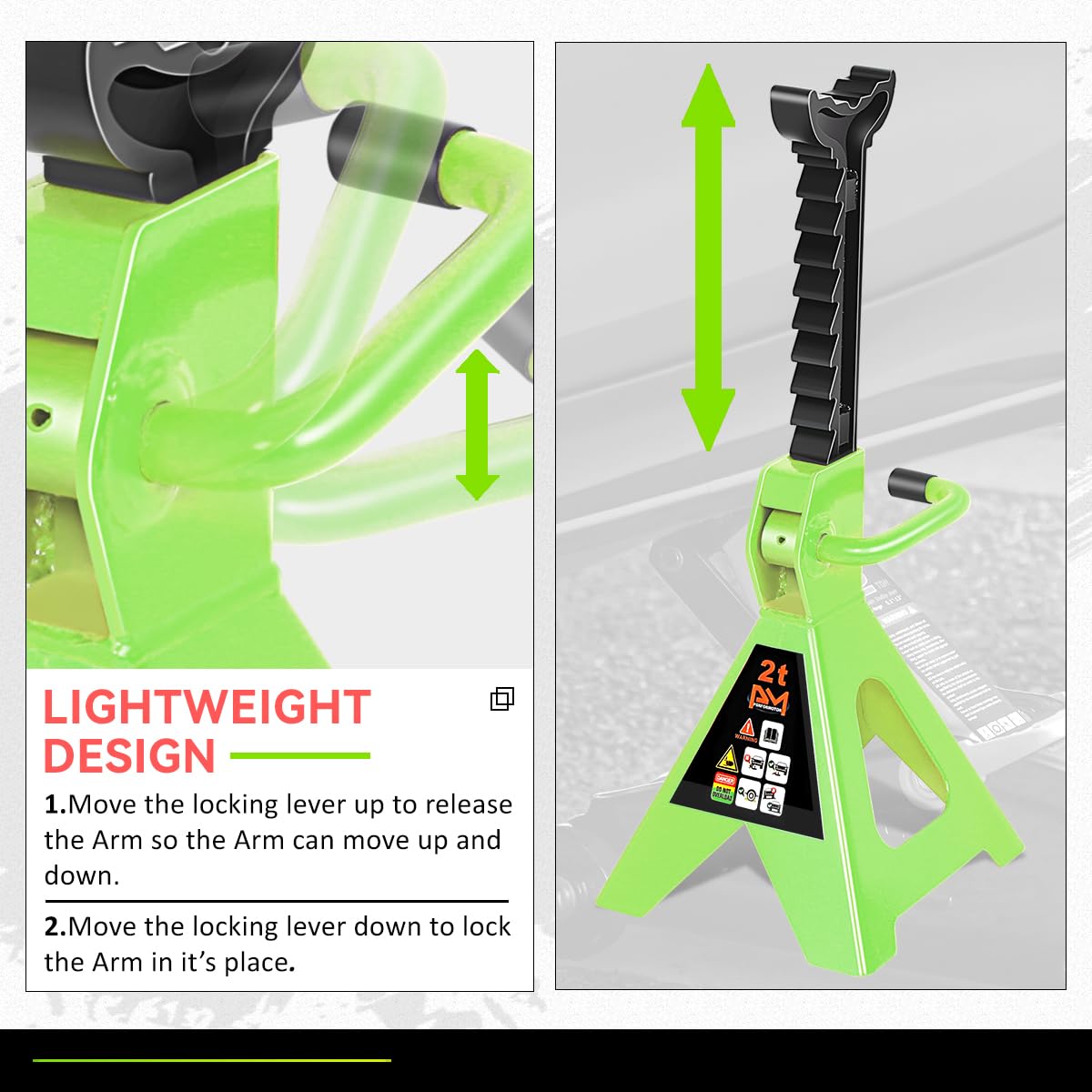 PM PERFORMOTOR swivel caster detail enabling smooth positioning and maneuvering