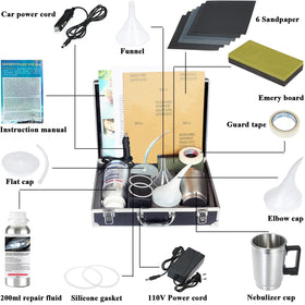 Pmbqifay atomizing cup close-up demonstrating even steam application benefit