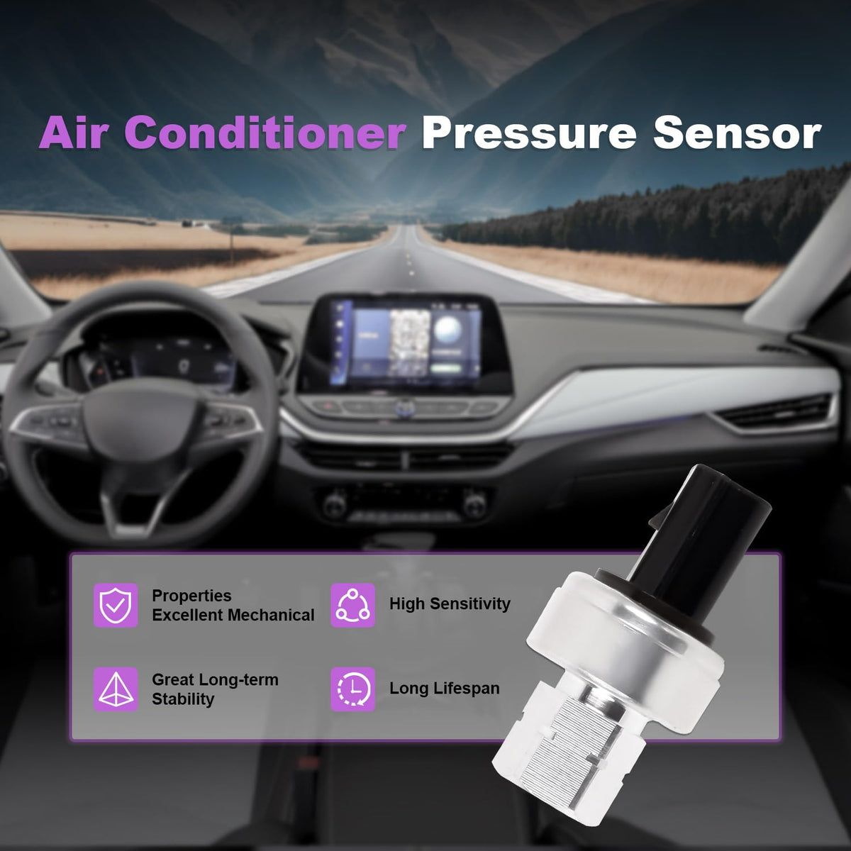 Pnkauto sensor in a garage setting illustrating ease of replacement and DIY readiness
