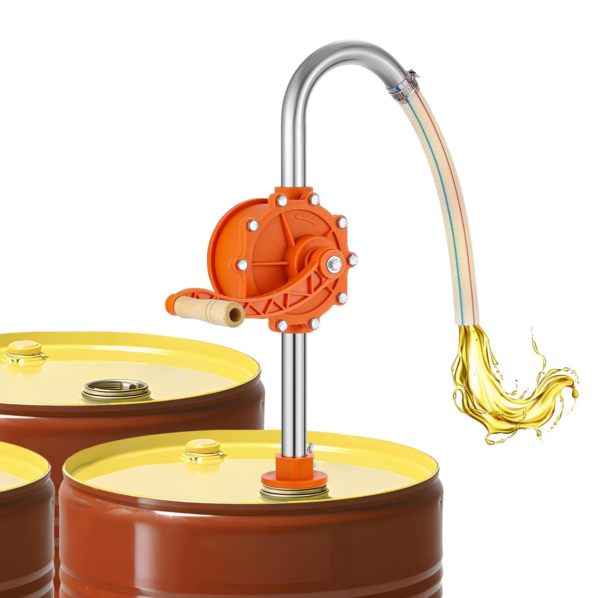 Poafamx front assembled pump showing full unit and durable finish