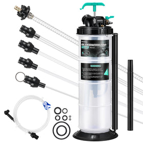 Poafamx front view showing tank and controls for fast, controlled fluid extraction