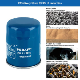 podafu filter installed under hood showing correct fitment benefit