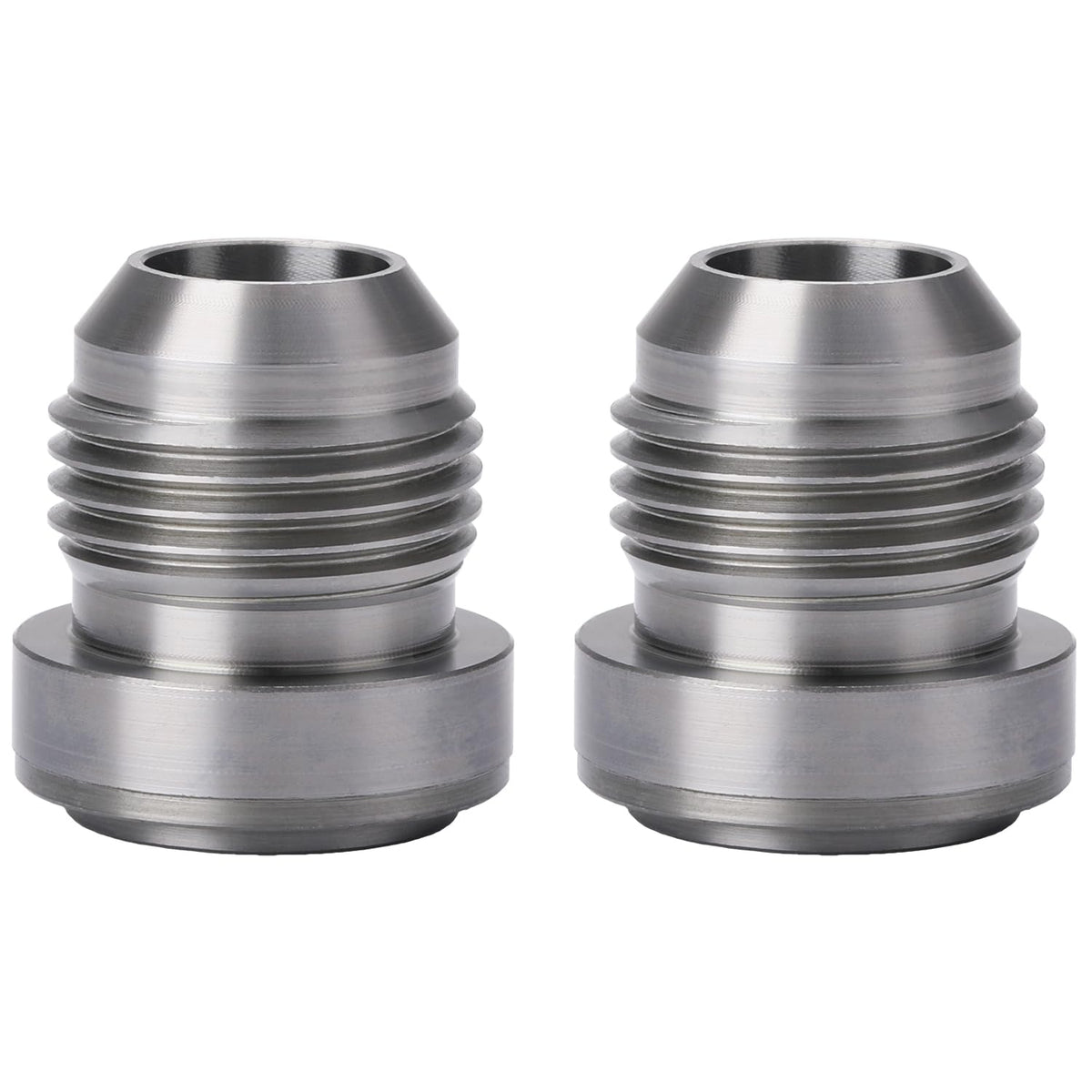 Podavelle weld-end detail with stepped face for easier alignment and welding