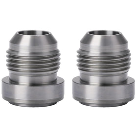 Podavelle weld-end detail with stepped face for easier alignment and welding