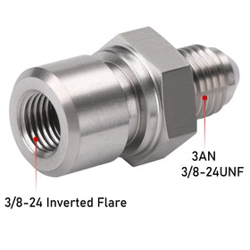 Podavelle adapter thread detail highlighting precision machining and leak-resistant fit