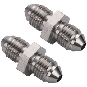 Podavelle AN3 male coupler front view showing durable stainless finish and secure connection