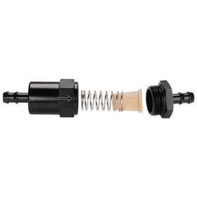 Podavelle anodized finish detail showing black coating and corrosion-resistant durability