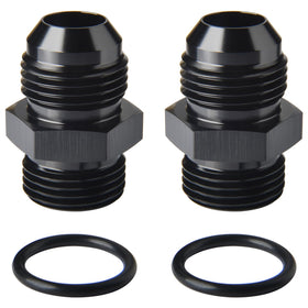 Podavelle adapter front view showing threads and anodized finish for secure fit