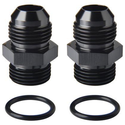 Podavelle adapter front view showing threads and anodized finish for secure fit
