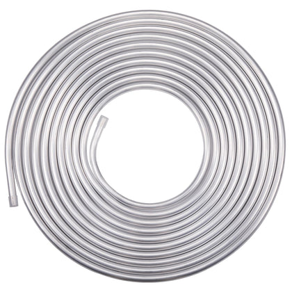 Podavelle coiled 25ft aluminum tube showing compact storage and ready use